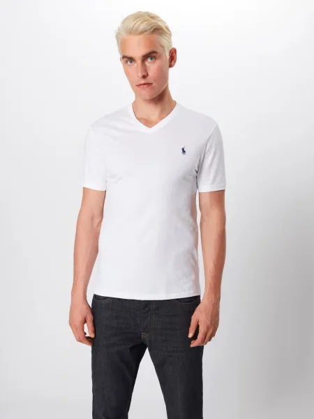 Polo Ralph Lauren Majica modra bela