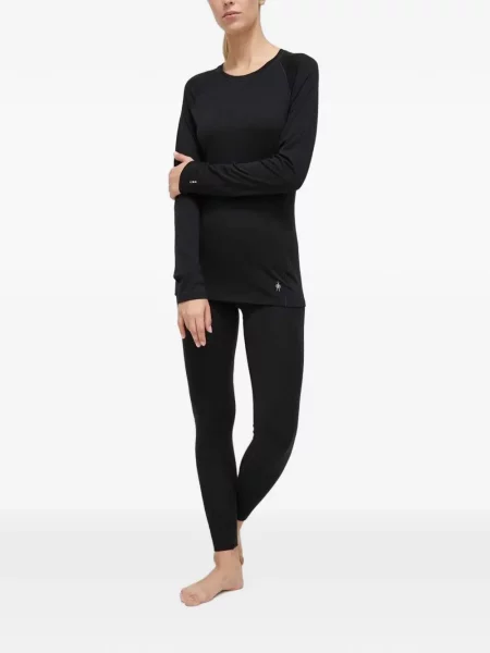 Leggings Smartwool cu imagine negru