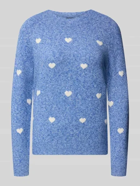 Sweter z miękką dzianinową fakturą Vero Moda