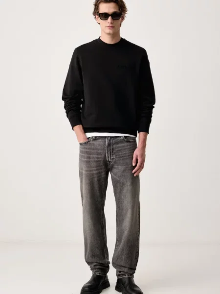 Calvin Klein blugi tapered pentru bărbați gri