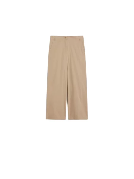 Spodnie Weekend Max Mara brązowe