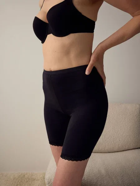 Next Leggings negru alb