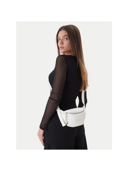 Geantă Armani Exchange alb