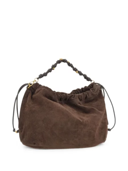 Τσάντα shopper Gianni Chiarini σουέτ καφέ