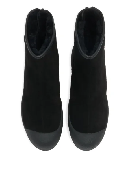 Botine Bally din piele de căprioară negru