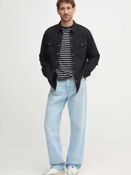 Levi's Koszula jeansowa czarna