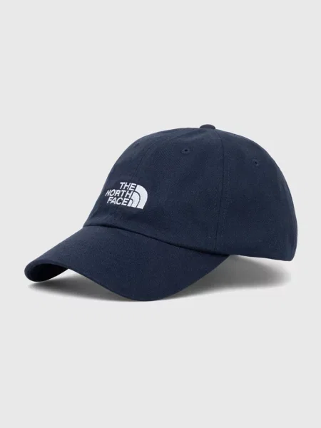 The North Face sapca Norm Hat marin cu imprimeu albastru