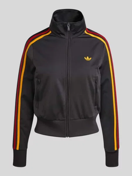 Kurtka treningowa w kroju regular fit z wyhaftowanym logo Adidas Originals czarna
