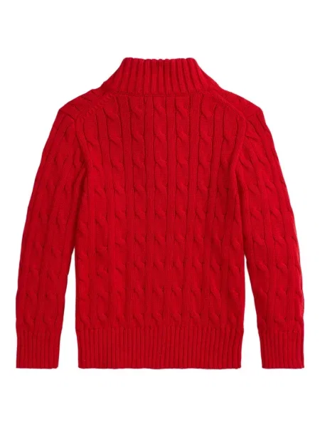 Sweter dziecięcy Polo Ralph Lauren czerwony