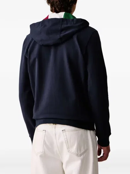Hoodie Aeronautica Militare με αυτόγραφο μπλε
