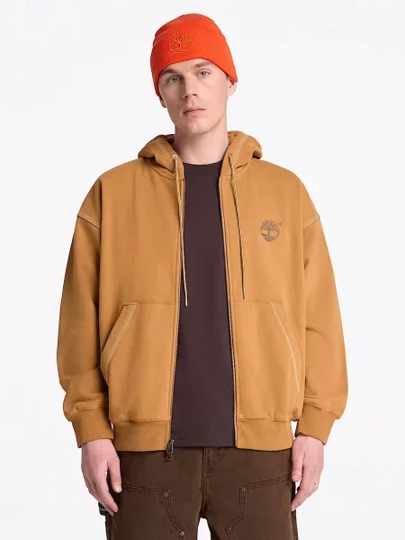 Кофта Timberland бавовна/поліестер жовтий