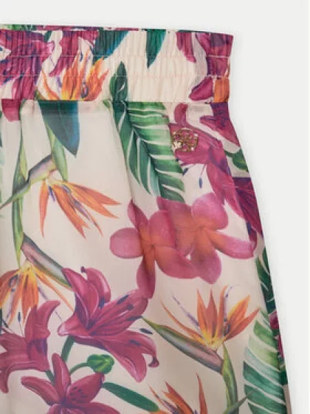 Guess Medžiaginės kelnės Spalvota