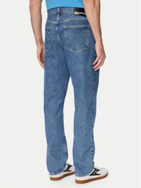Jeansy Karl Lagerfeld Jeans modré