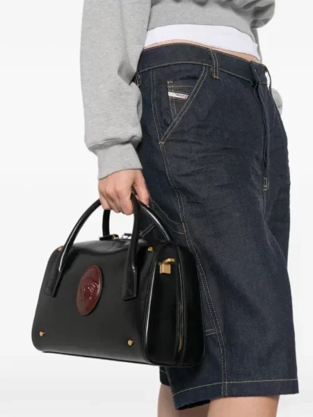 Geantă shopper Versace negru