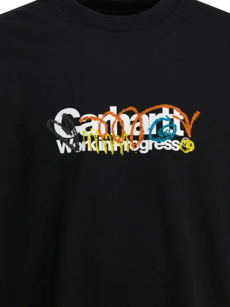 Tricou Carhartt Wip cu imagine negru