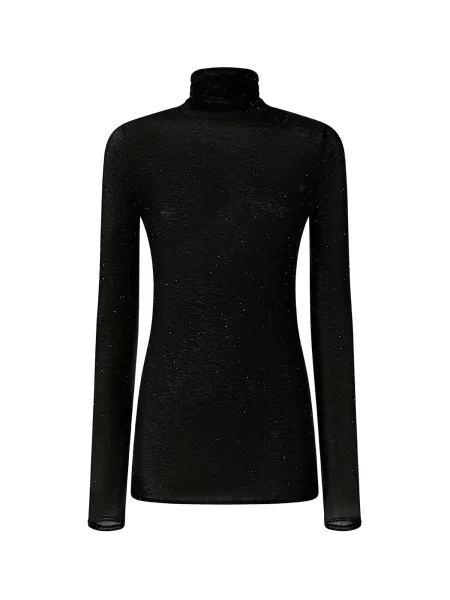 PINKO Svetr PINKO MOSS MAGLIA ULTRAFINE Maglieria' černá