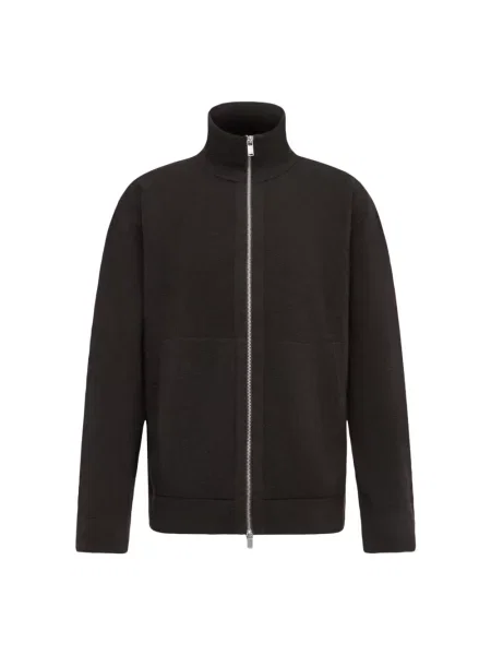 Bluza rozpinana Drykorn wełniana brązowa