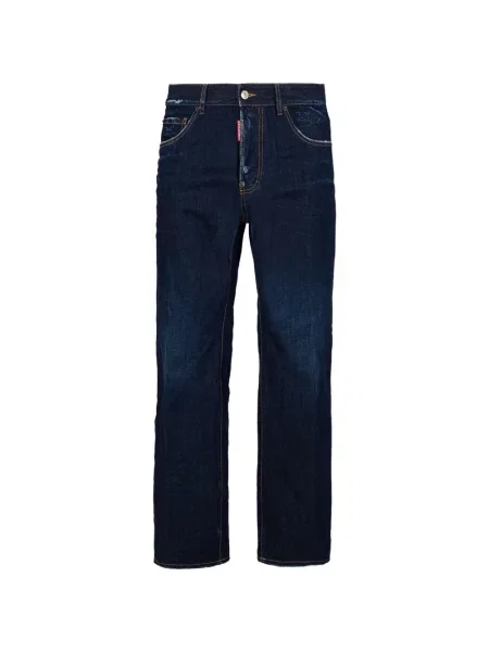 Blugi Dsquared2 zdrențuiți albastru