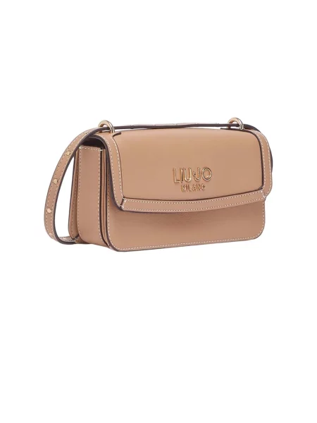 Liu Jo Torebki Kobieta Beżowy ONE SIZE Skóra ECS Crossbody East/West brązowa