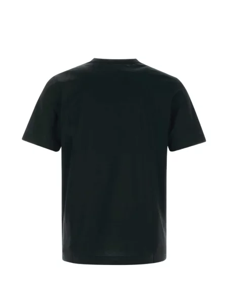Tricou Canali cu decolteu rotund negru