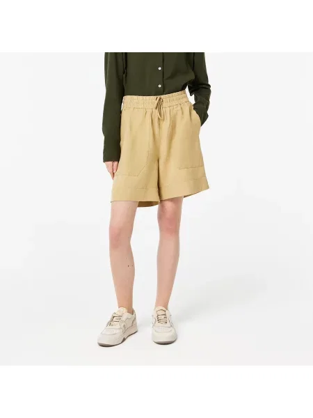Шорты Lacoste бежевые