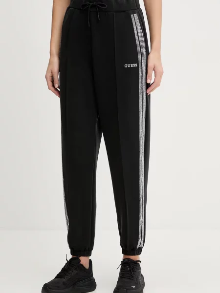 Guess pantaloni de trening BERTHE negru