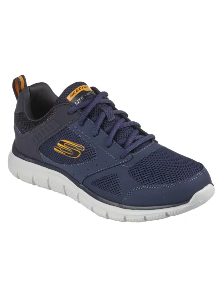 Buty sportowe Sneakersy Skechers Track-Syntac niebieskie