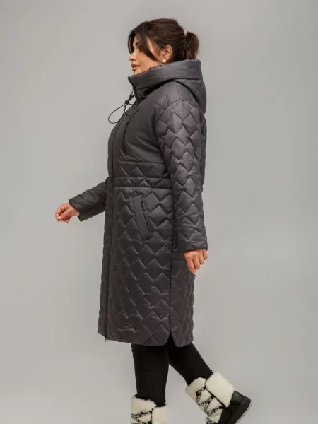 Зимова куртка All Posa сірий