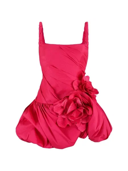 Sukienka mini Acler w kwiatki różowa