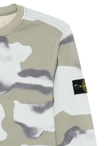 Bluza dziecięca Stone Island niebieska