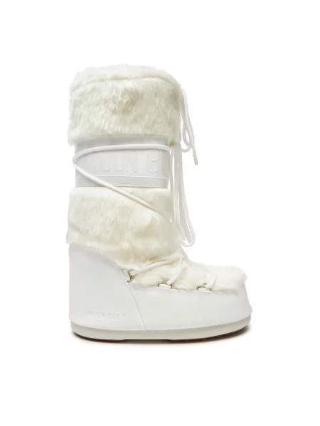 Дутики Moon Boot белые