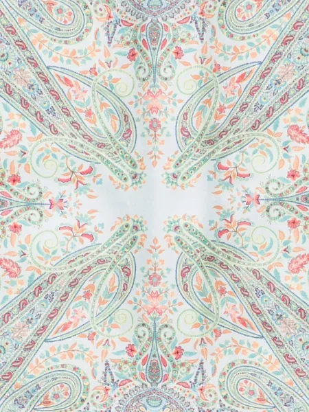 Fular Etro de mătase cu imagine cu model paisley