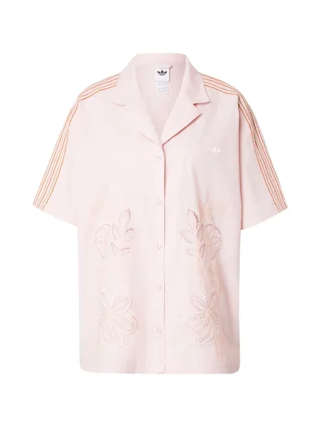 ADIDAS ORIGINALS Blúzka RESORT oranžová / pastelovo ružová biela