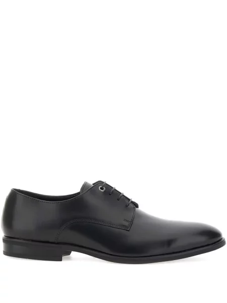 Pantofi derby Carlo Pignatelli din piele negru