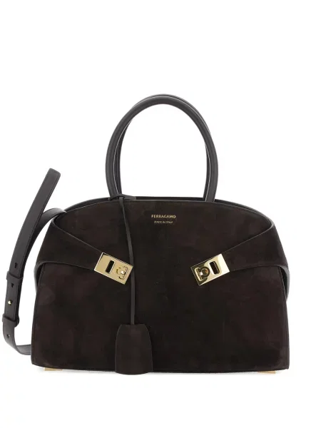 Geantă Ferragamo maro