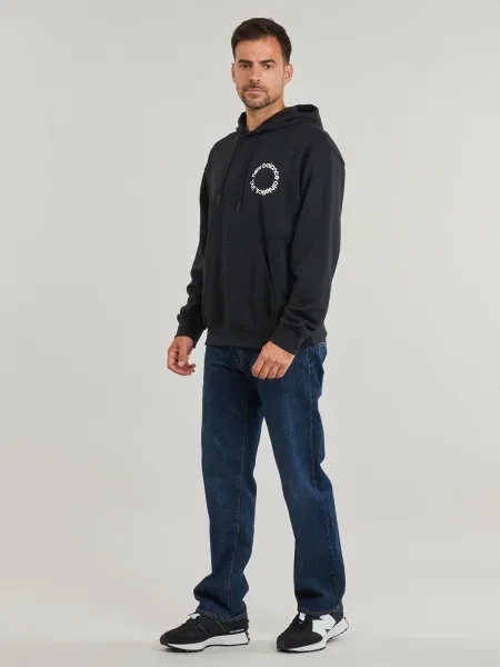 Hanorac cu glugă New Balance negru