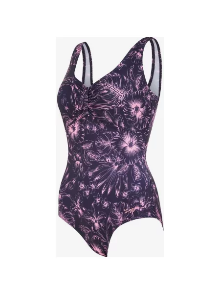Strój kąpielowy Zoggs Scoopback One Piece liliowo-różowy 36 różowy