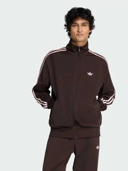 Переработанный свитер Adidas коричневый
