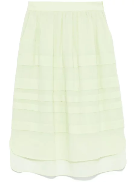 Fustă midi Peserico până la genunchi verde