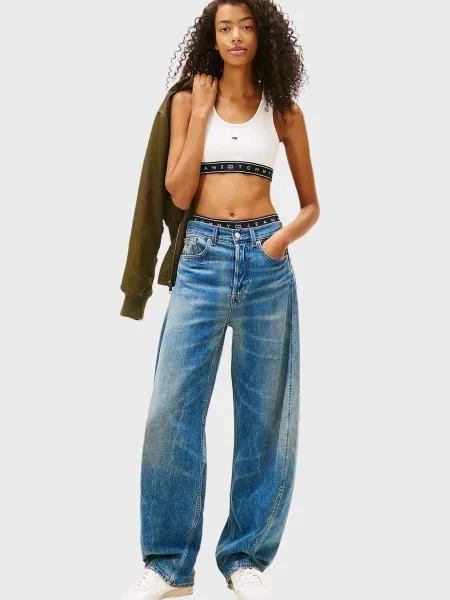 Топ Tommy Jeans білий