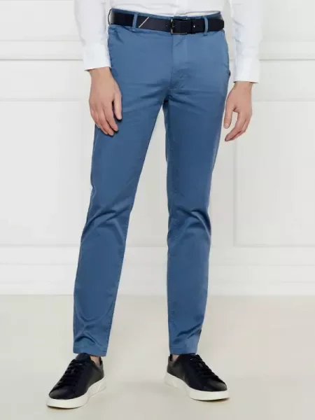 BOSS ORANGE Pantaloni chino albastru