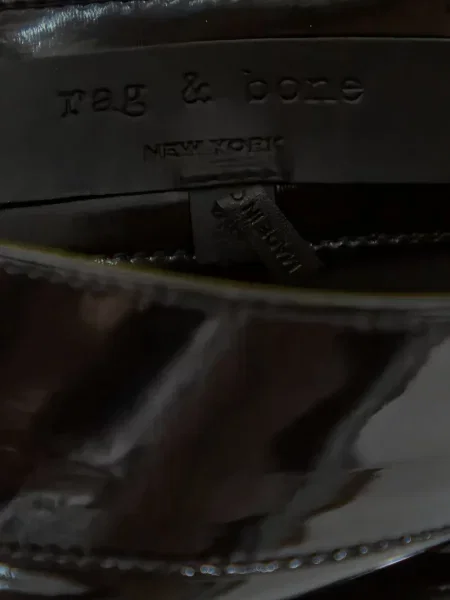 Pantaloni Rag & Bone cu 5 buzunare negru