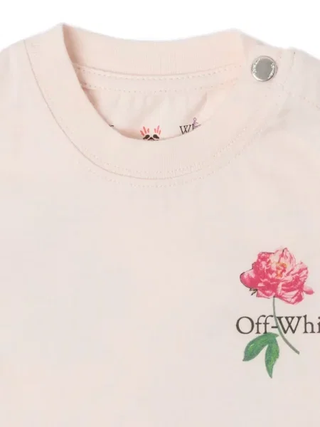 Koszulka dziecięca Off-white biała