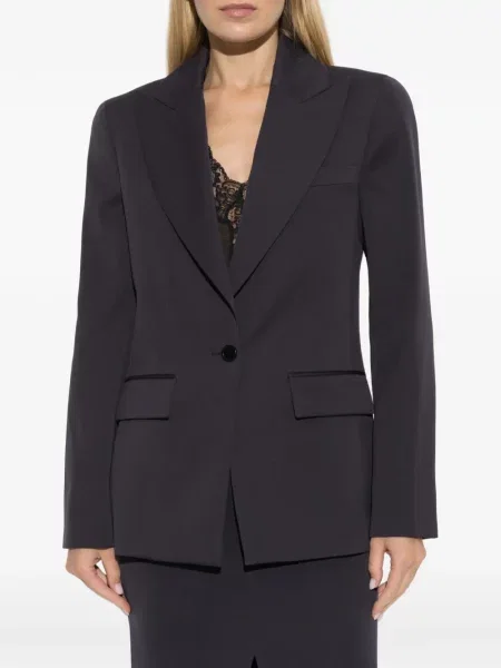 Sacou Balmain de lână gri