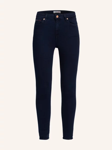 Tommy Jeans Jeansy Skinny Nora blau niebieskie