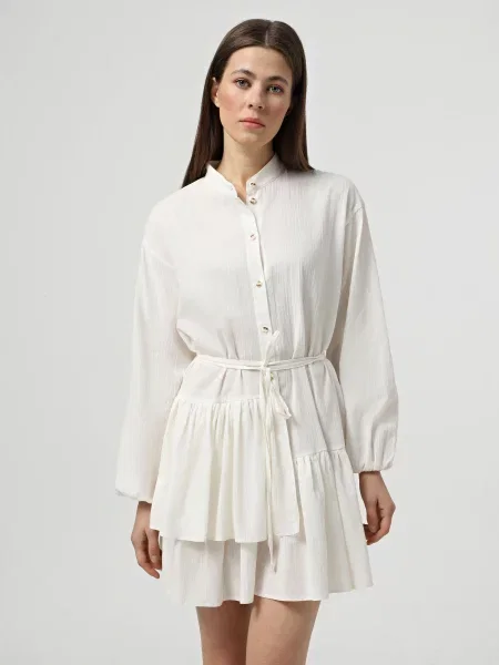 Braska Сукня міні Молочний 
