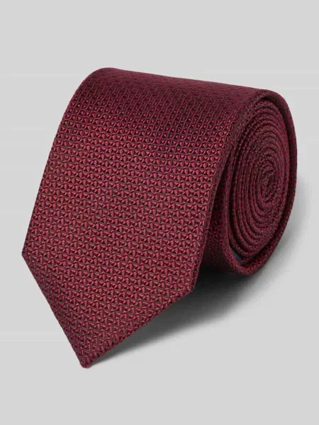 Krawat z czystego jedwabiu Prince Bowtie czerwony