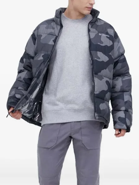 Geacă Columbia cu imagine cu model camuflaj verde