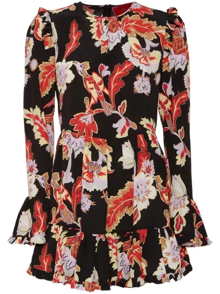 Mała mały sukienka mini La Doublej garniturowa czarna