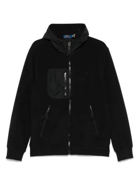 Флийс боксерки Polo Ralph Lauren с принт на райета зелено